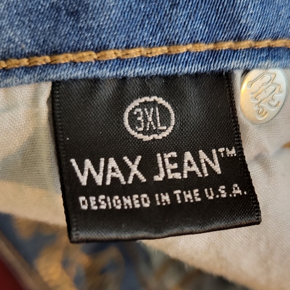 Wax jean shorts - Picture 4 of 5